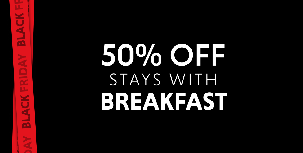 50% off stays with breakfast